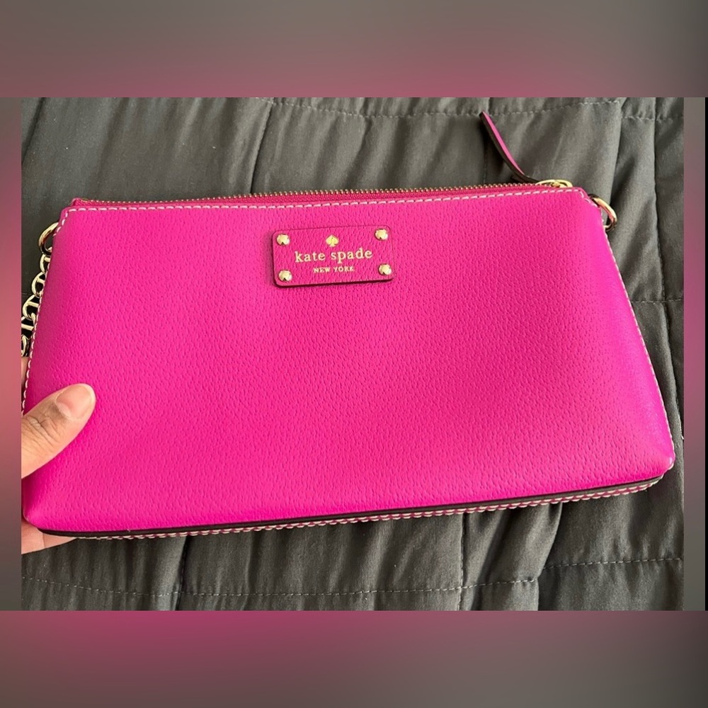 Pink Kate Spade shoulder bag!